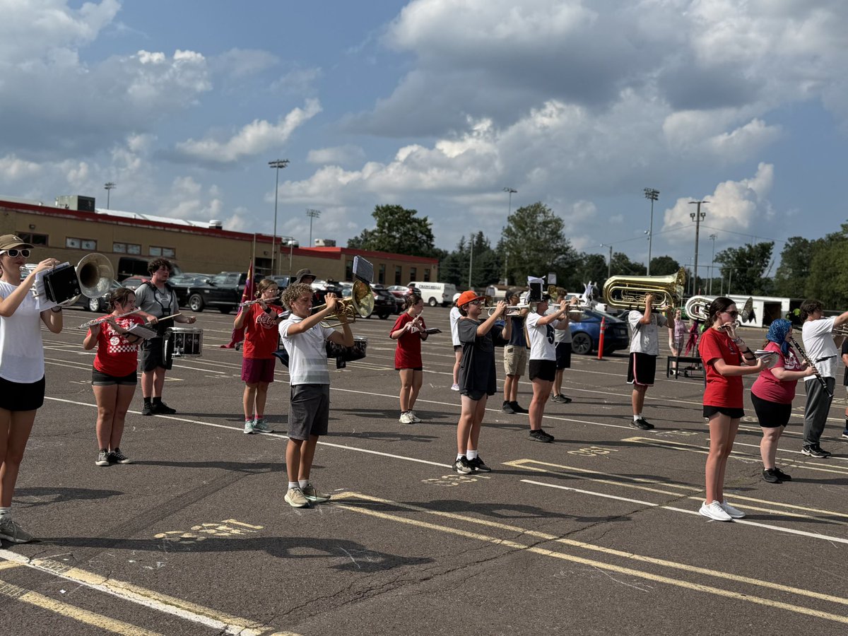 lakelehmanband's tweet photo. Band Camp 2025 ☑️ Great work by all! First performance next week! #letitbe #beatles #llpride @lakelehmanband @LLSDKnights https://t.co/IX1hbKov5x