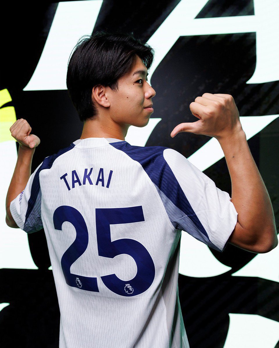 トッテナム・ホットスパーFC🤍公式発表*⋆⸜⚽️⸝⋆* 高井幸大選手