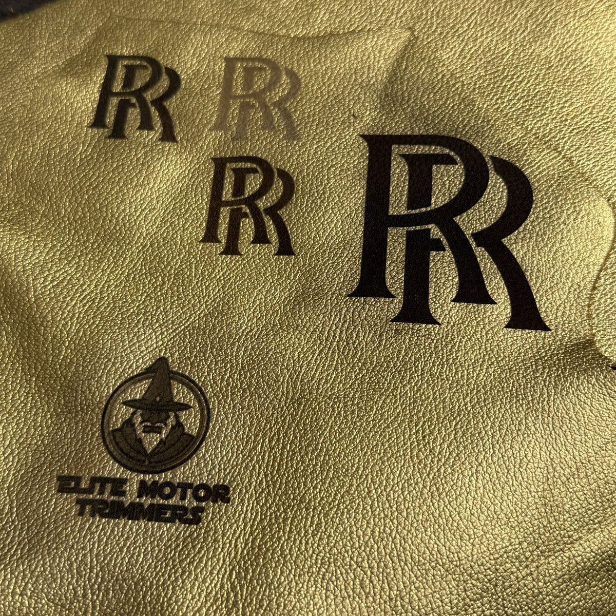 #finishingtouches for the team at Elite Motor Trimmers #Rollsroyce