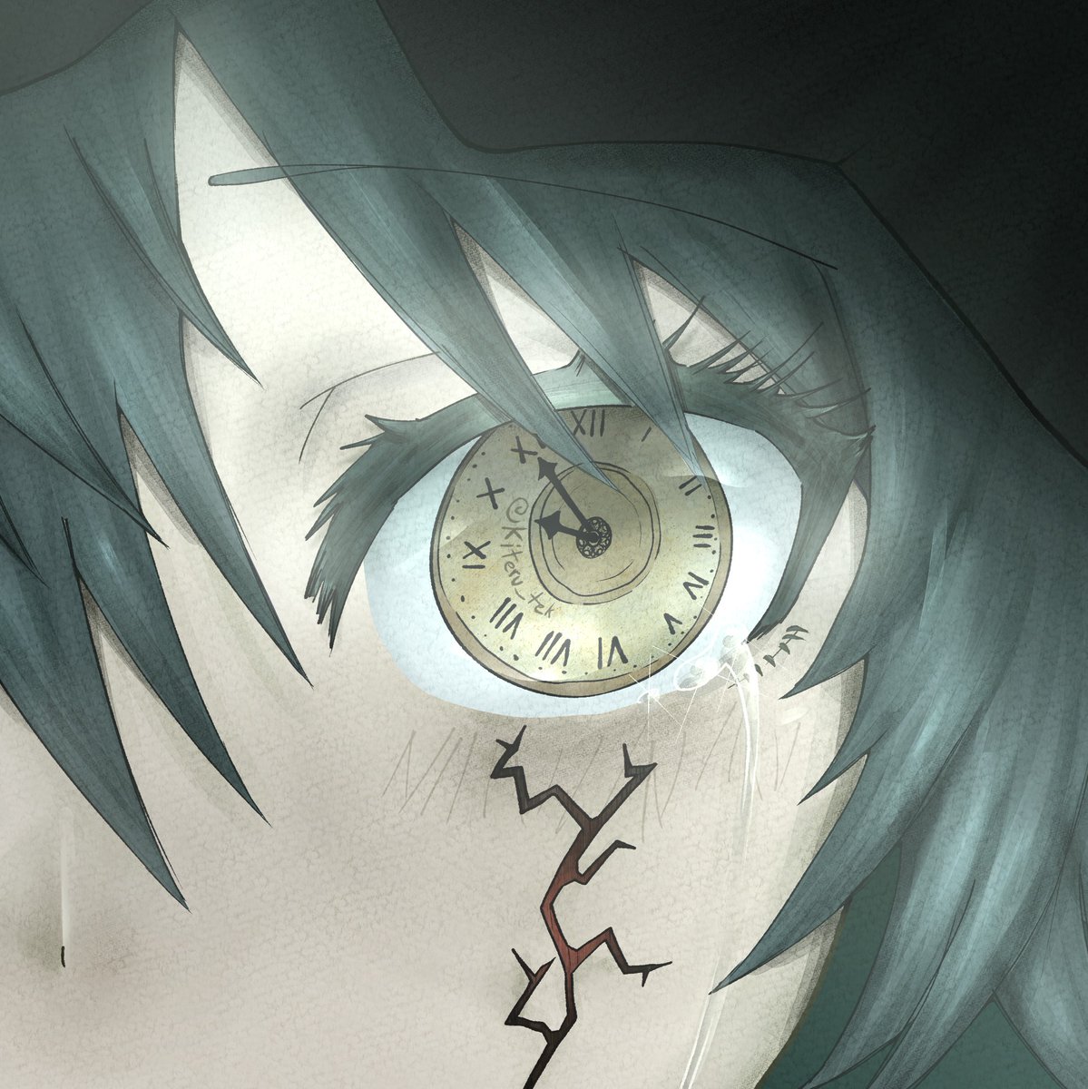 kiteru_tek's tweet photo. ヲチラレ Inspired artwork
#イラスト #illustration #HatsuneMiku #VOCALOID #Steaka https://t.co/XeGsRBZzdm