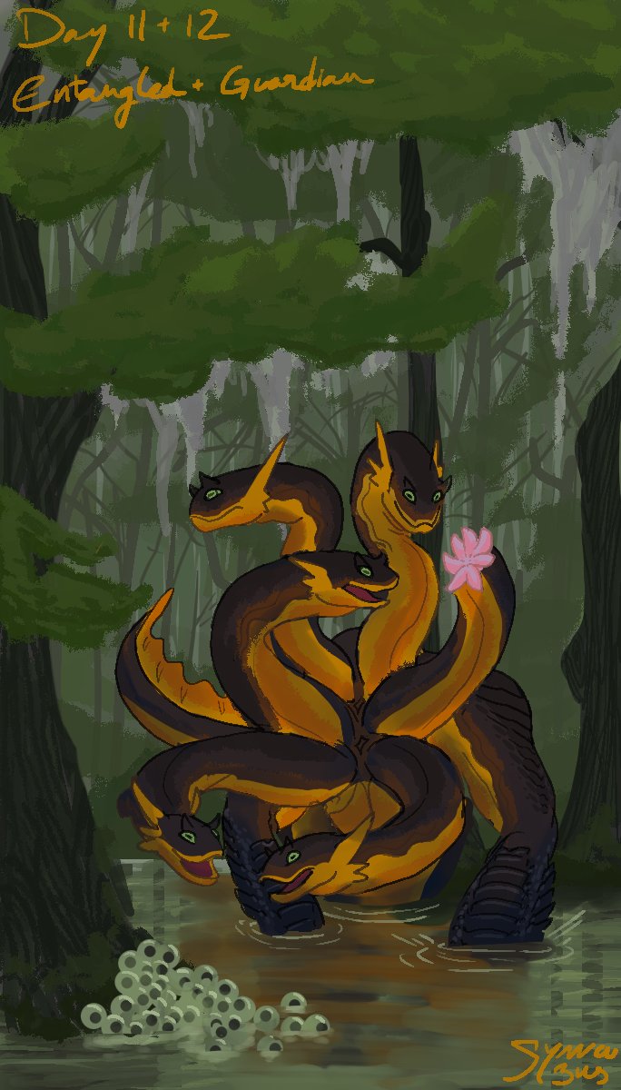 Synncubus's tweet photo. Salamander hydra for days 11+1

#smaugust #smaugust2025 https://t.co/CqxJmyEbhF