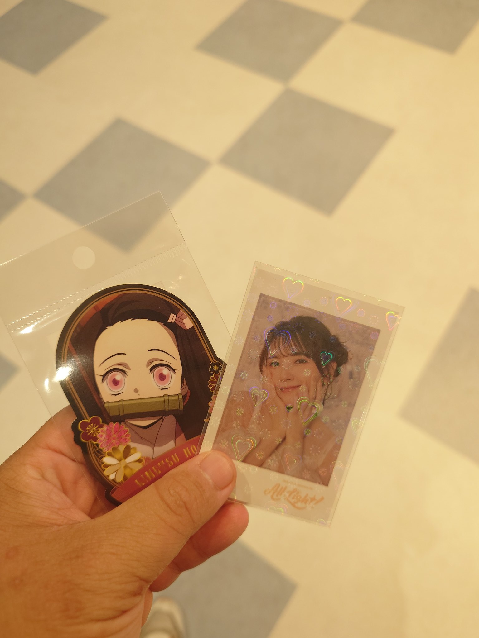 【懸賞当選品】激レア『鬼滅の刃』竈門禰豆子 鬼頭明里 自筆サイン入りポラロイド ✨ライトBAD✨👹☃️🎧 on X: 