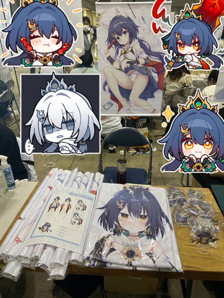 shironeko8620's tweet photo. おはようございます〜♪
今日よろしくお願いします！
#C106 https://t.co/Pa2GoFpFfX