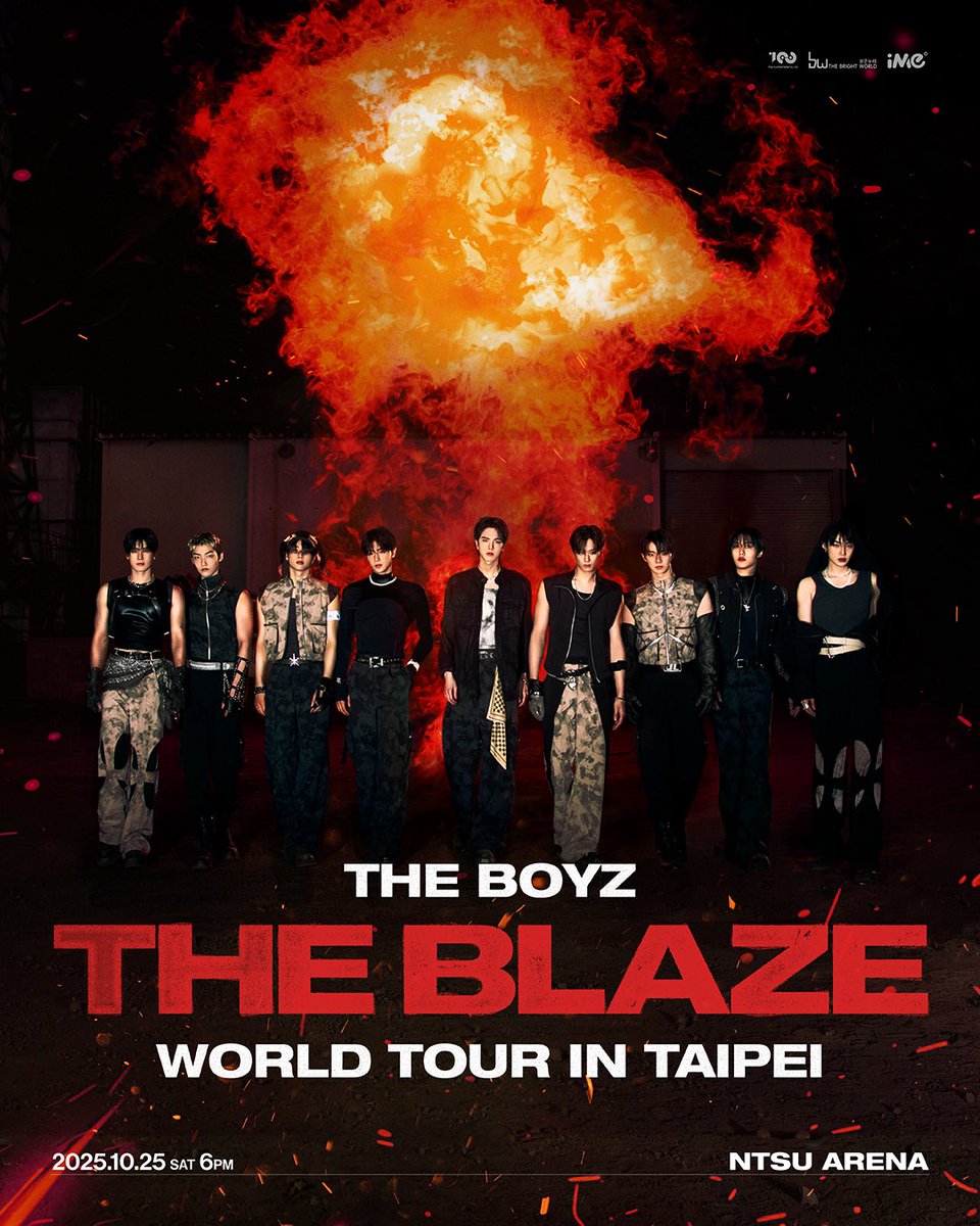 📢] THE BOYZ <THE BLAZE> WORLD TOUR in TAIPEI 🔥SHOW 2025. 10. 25