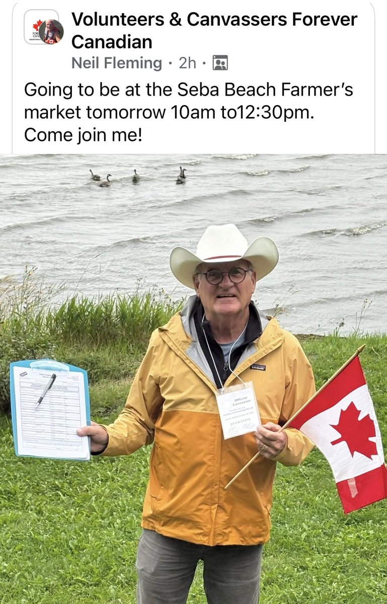 SEBA BEACH Farmers Market - Saturday, August 16, from 10 AM to 12:30 PM.
Sign our #ForeverCanadian petition!!!