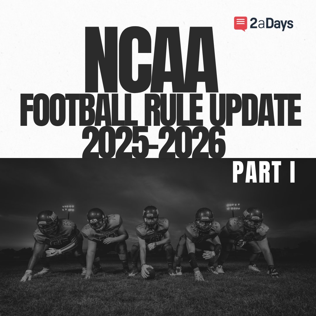 The 2025 #NCAA football rule changes are official — and they apply to every team, not just powerhouses like Notre Dame. 
Check out the complete guide to each change, with official rule numbers, exact NCAA language where needed and more: bit.ly/4mc1yVw
#collegefootball