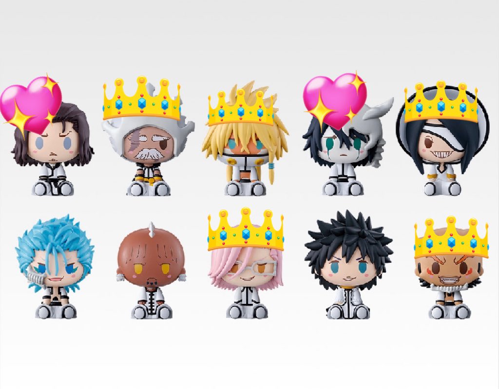 mopmop_0's tweet photo. 【交換】
BLEACH 一番くじ  stirring souls vol.3

譲）B賞 グリムジョー 
       D賞 マユリ 小物入れ
👑マーク

求）A賞 ウルキオラ 
 前回 B賞 市丸ギン フィギュア
💖マーク

仙台市内手渡し
または郵送希望

検索からでも大歓迎です🙌
難しいとは思いますが、よろしくお願いします💓 https://t.co/up13NdIT1o