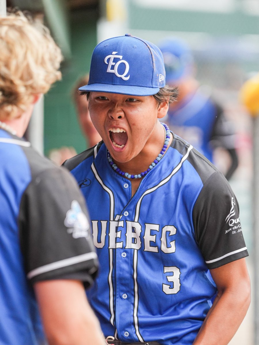 baseballcanada's tweet photo. Medal matchups are set ✅

🥉 @Team_PEI vs. @goteamsask 3 pm NDT
🥇 @EquipeduQuebec vs. @Baseball_BC 7 pm NDT

📍St. Pats Ballpark

@2025canadagames | #2025CSG https://t.co/H41ykmo7vA