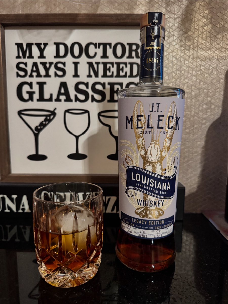 leebreard's tweet photo. Fresh Pop! J.T. Meleck Legacy Edition. The @jtmeleck team knocked this one out of the park. Great nose, rich color, and spice notes that hit! Wonderful pour! https://t.co/bgS1rNBZ4I