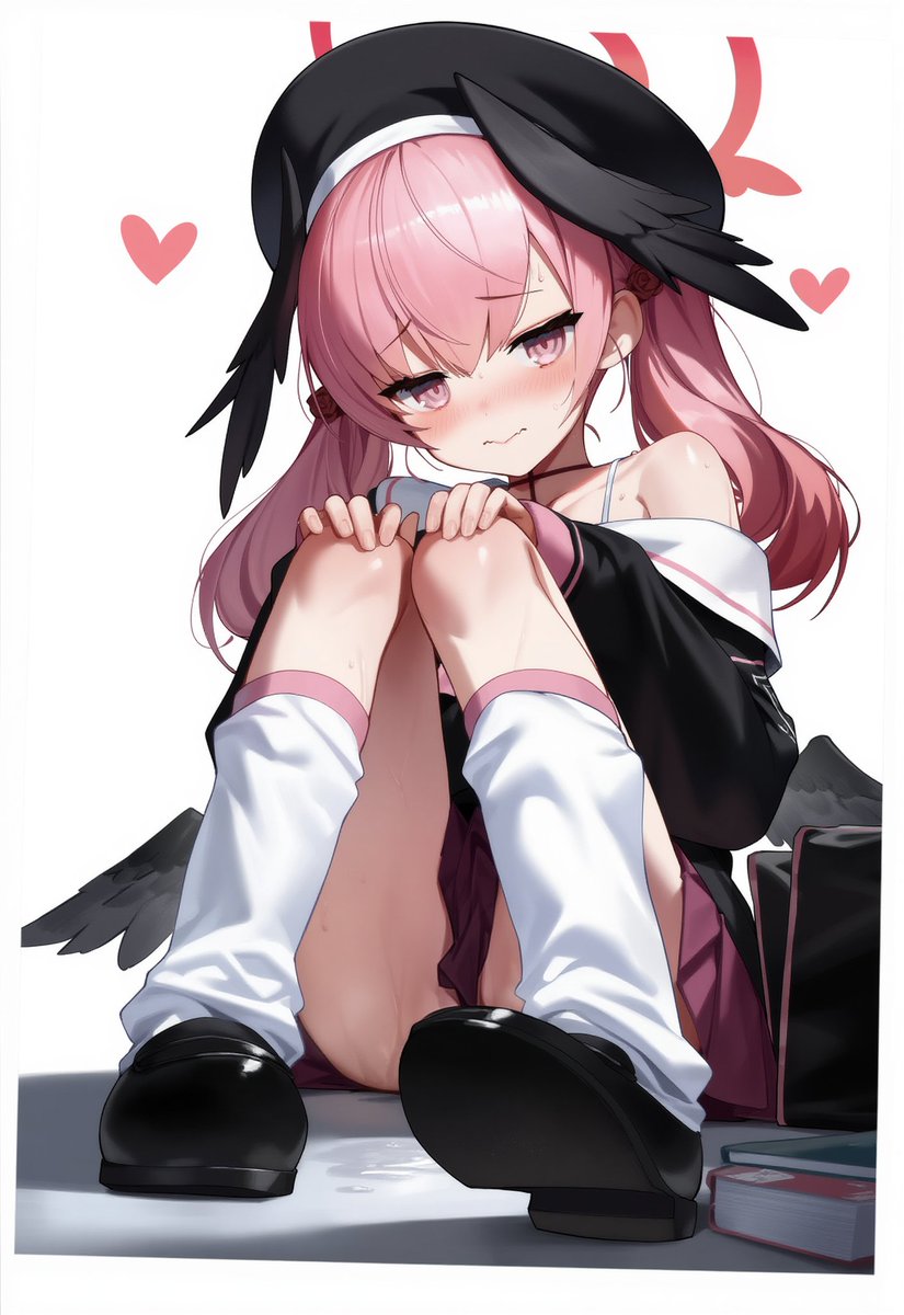 コハルちゃん。運動後…。