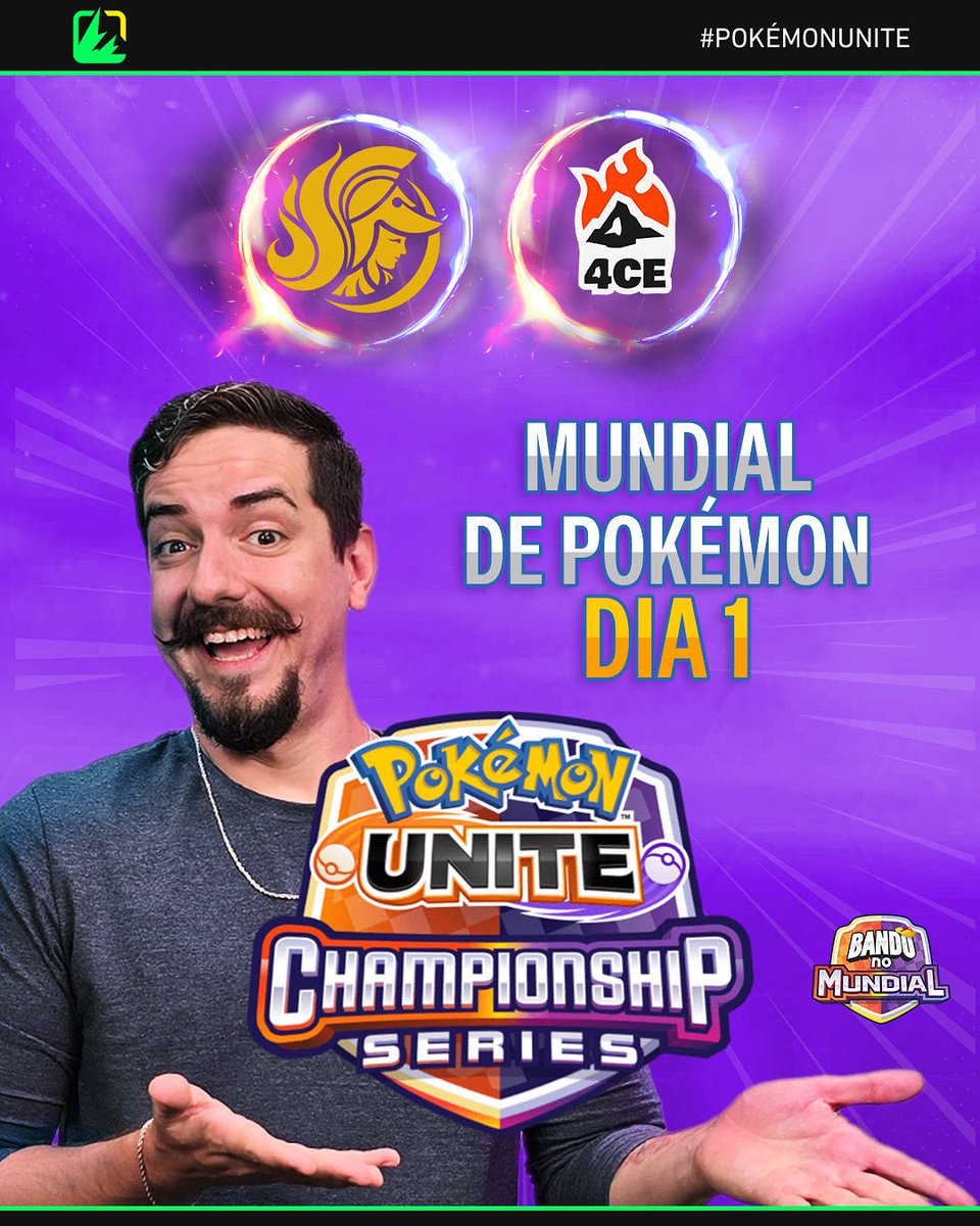 POKÉMON UNITE | DIA 1 FINALIZADO 🏆⚡️

<a href="/aegisflames/">Aegis Flames</a> representou e segue firme no Pokémon Unite World Championship! 🇧🇷🔥

O Brasil continua na disputa pela glória!
🎥 Acompanhe ao vivo:
👉 twitch.tv/btsbrasilpokem…
👉 kick.com/btsbrasilpokem…