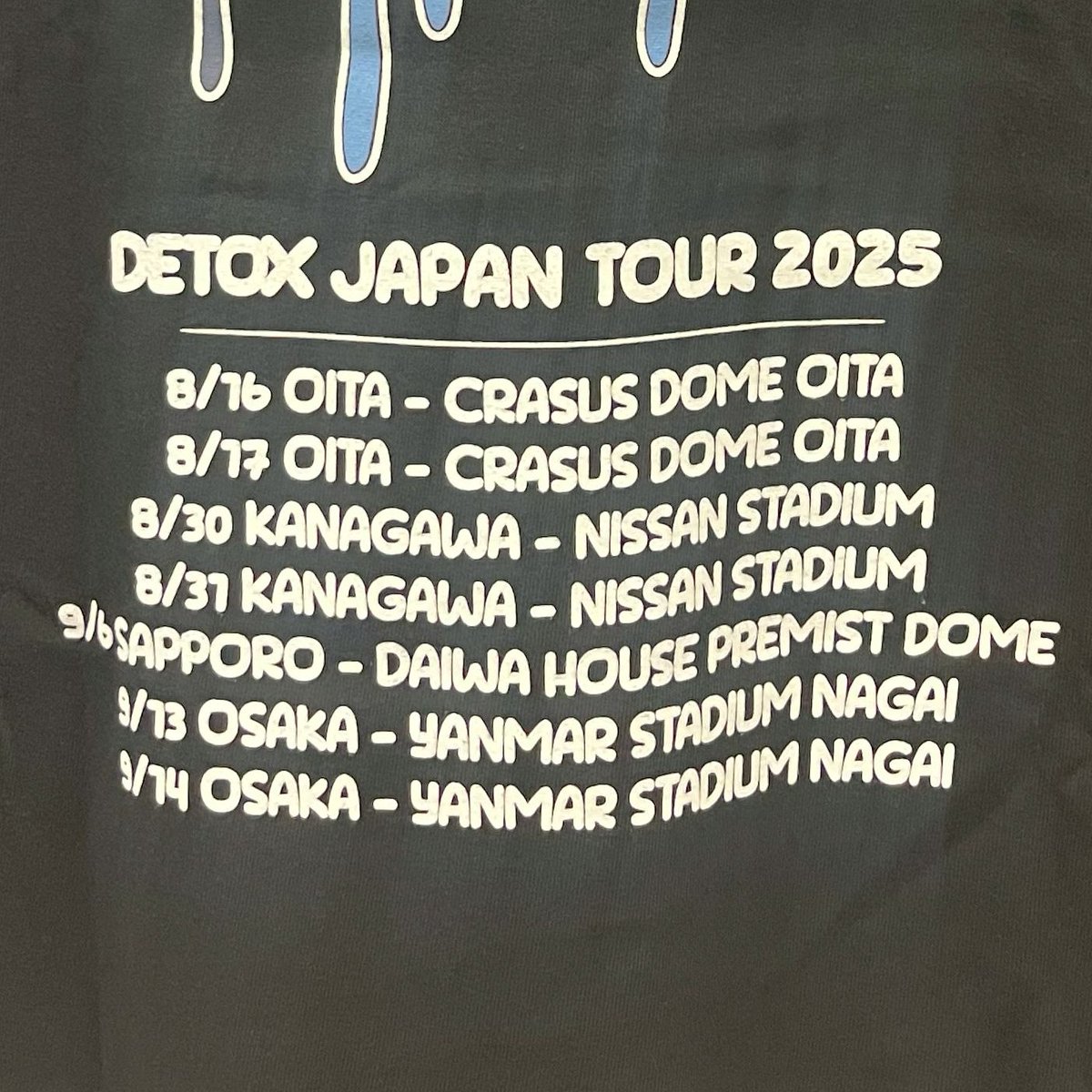 ONE OK ROCK DETOX JAPAN TOUR 2025】 8月16日（土） OPEN 15:30