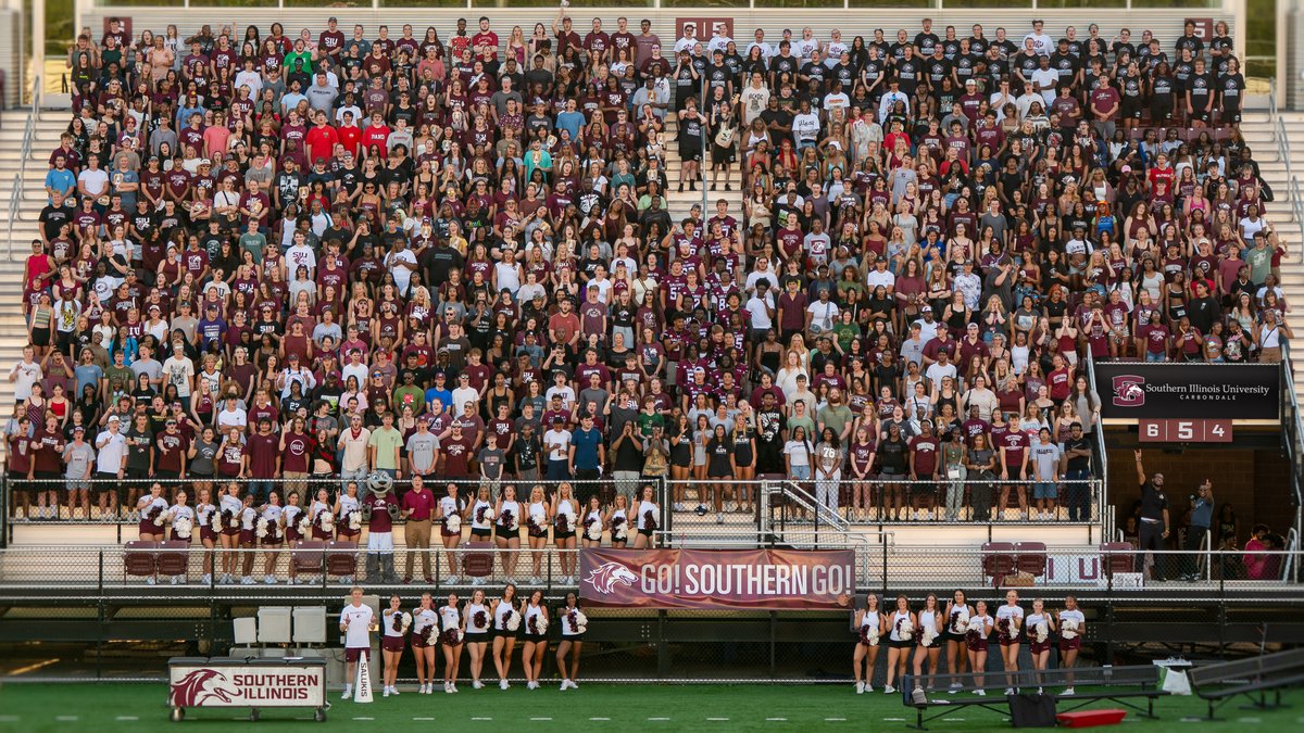 Welcome to SIU Carbondale, Class of 2029. Go Salukis!