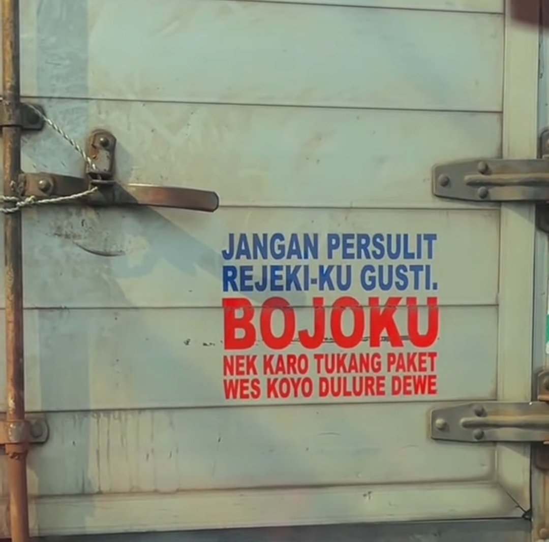 Alasan semangat kerjo