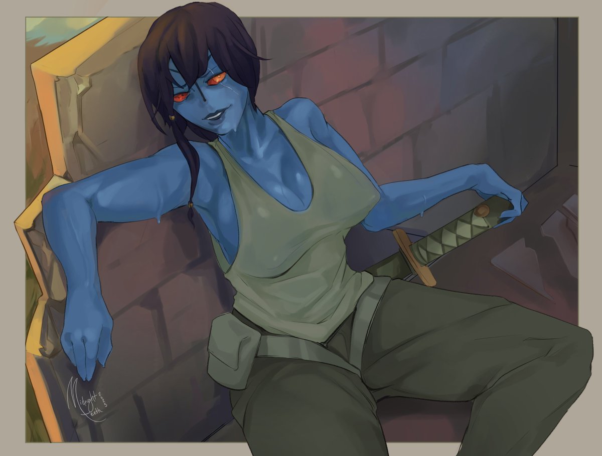 Don't ask a mechanicus fan what species his gf is... 
Tau OC commission for Ephemeral Eclipse