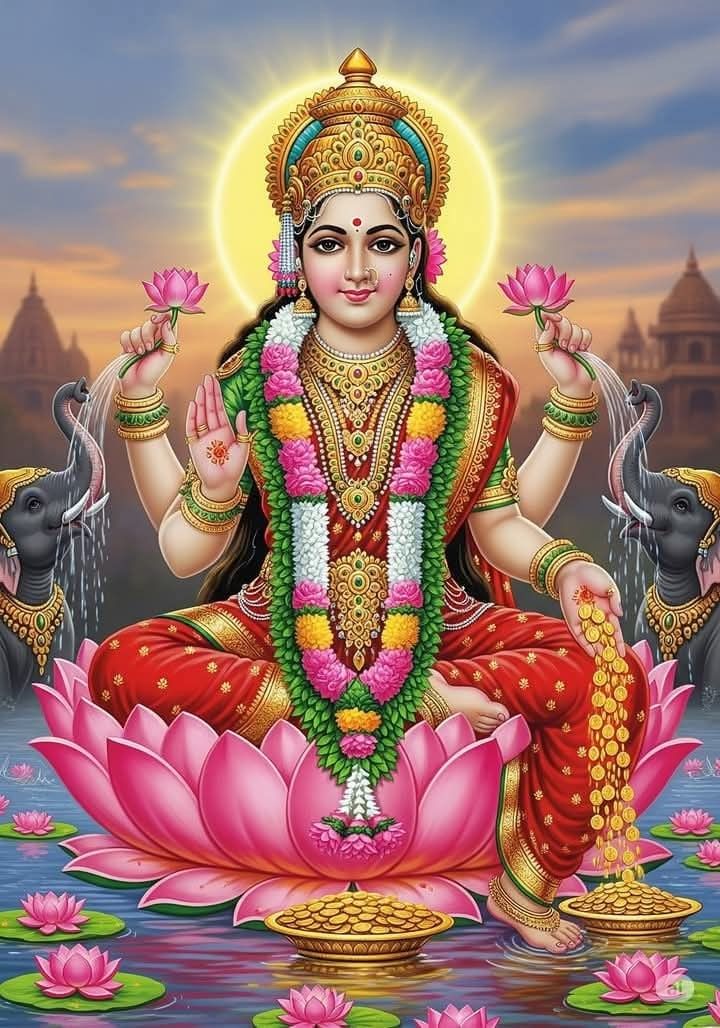 माँ महालक्ष्मी जी के अद्भुत अलौकिक दर्शन🪷
ॐ श्रीं महालक्ष्म्यै नमः