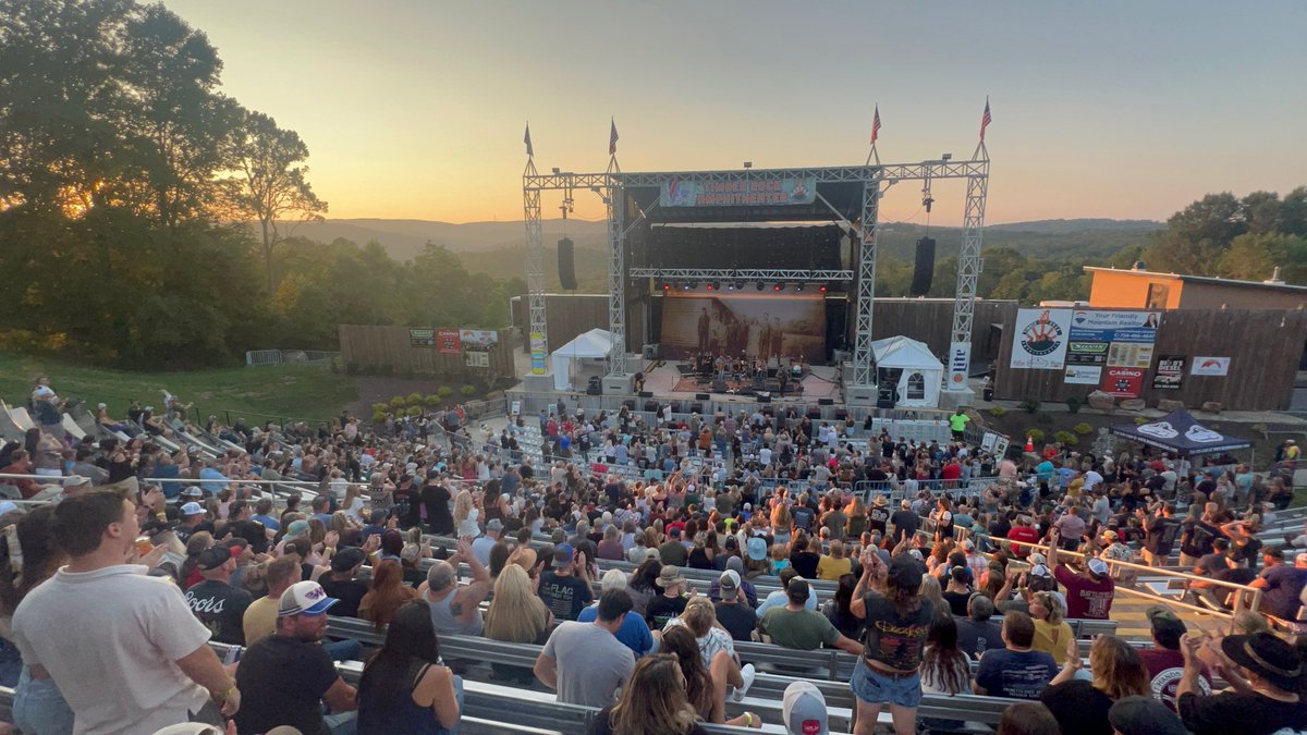 Farmington, PA - with a few of our closest friends tonight.