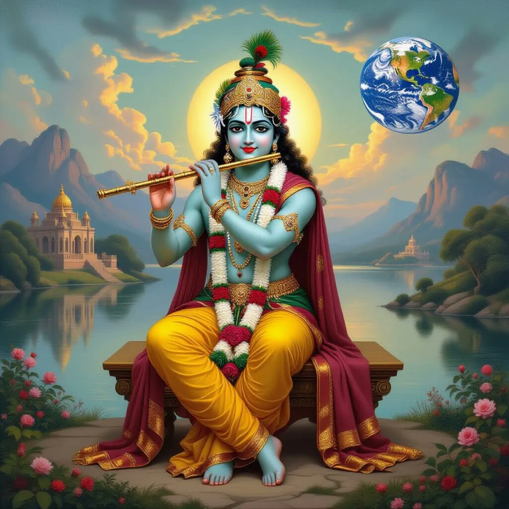 homam108's tweet photo. Blessed Krishna Janmashtami!

May the timeless and subtle teachings of Sri Krishna in Bhagavad Gita once again guide Akhand Bharat as well as the whole world! 🙏🕉🙏 https://t.co/H7he987ilZ
