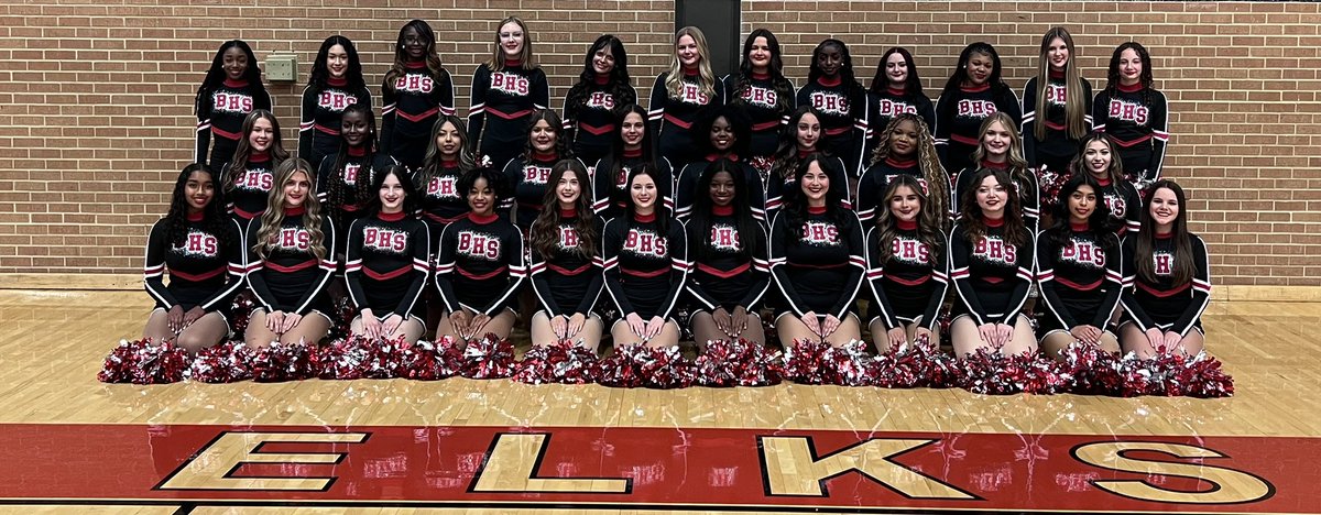 BHSElkStrutters's tweet image. It’s a GREAT day to be an ELK! #Rack’Em #OFIF #46thline ❤️👑❤️