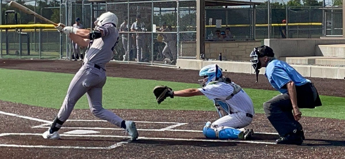 ICooley00's tweet photo. Pride in defense:
111.0 innings caught/5 passed balls
133 total chances/0 errors/1.000 fielding pct

Caught a staff of DUDES! Behind the dish:
13-6-1
3.28 ERA/.221 BAA
1 no hitter @LukeBlasco77 
2 combined no hitters @MedinaCars78236 @TristanMullis27 @talanborch2027 @maxvandy https://t.co/ECnnHTomi7