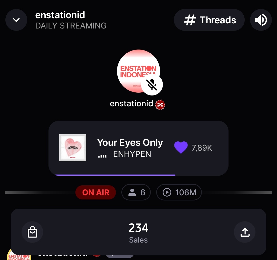 ENSTATIONID's tweet photo. 🟢 NOW ON AIR
DAILY STREAMING WITH ENSTATIONID
Selamat pagi Engenes 🌻
Yuk, join daily streaming bersama admin hari ini!
🔗 https://t.co/lgtgC7ygYI
⏰ 08.00-22.00 WIB
#ENHYPEN #StreamWithEngina
@ENHYPEN @ENHYPEN_members https://t.co/JokevesY4J