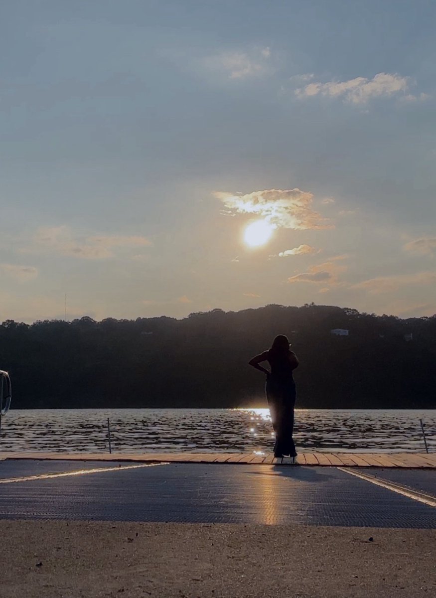 Enjoying  a perfect sunset <a href="/Marist/">Marist University</a>   on a Friday evening.