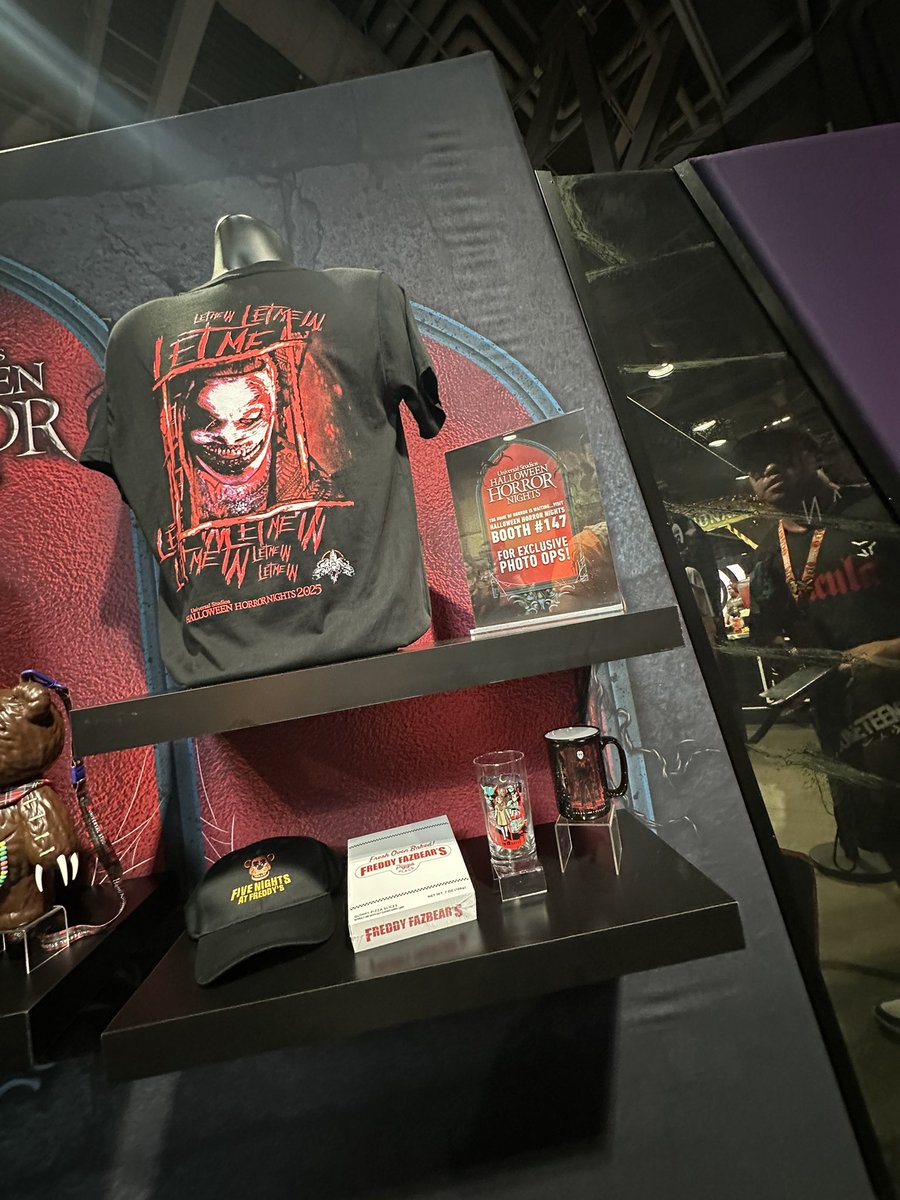 SNEAK PEEK at some of the upcoming Halloween Horror Nights merchandise! #hhn #horrornights #halloweenhorrornights