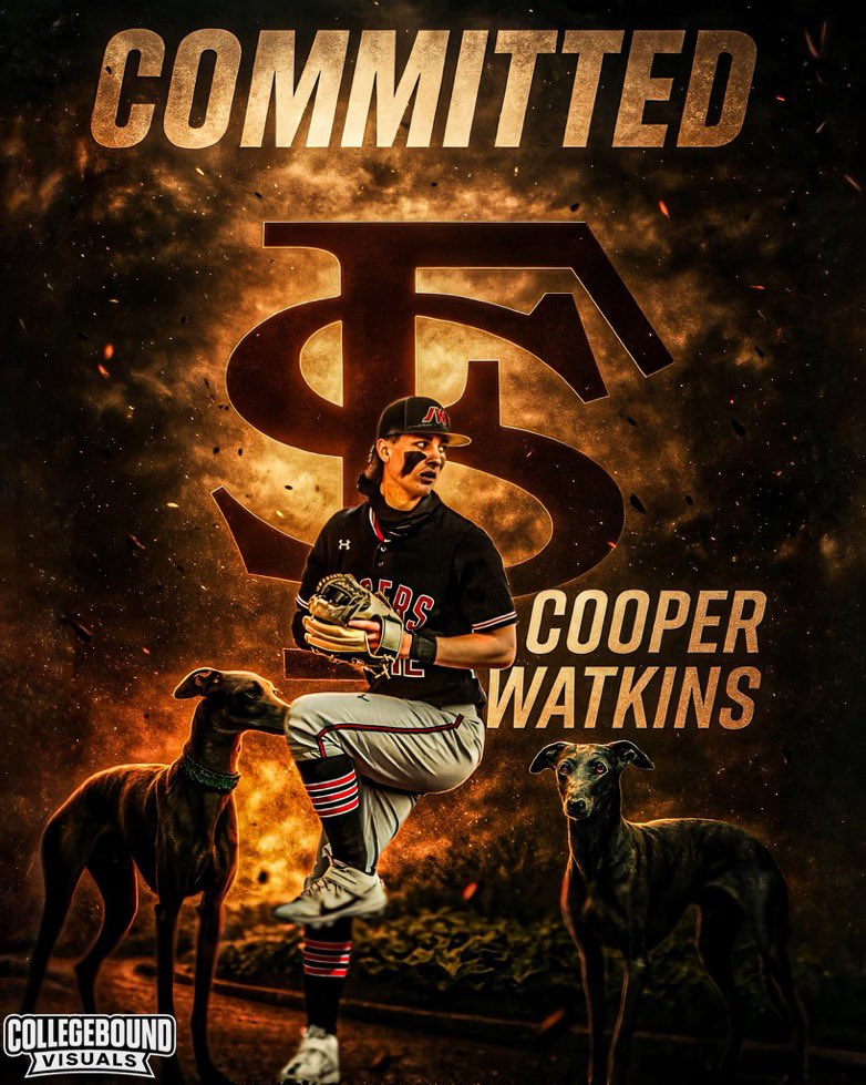 Cooper Watkins (@cooperwatkins07) on Twitter photo Iโm excited to announce that Iโll be continuing my academic and baseball career at Fort Scott CC!
Huge thank you to God, my family, coaches, and teammates for all the support along the way. Thank you Coach Hill and Coach <a href="/DawsTheSauce21/">Dawson Cantwell</a> for this opportunity. Ready to get to work Iโm excited to announce that Iโll be continuing my academic and baseball career at Fort Scott CC!
Huge thank you to God, my family, coaches, and teammates for all the support along the way. Thank you Coach Hill and Coach <a href="/DawsTheSauce21/">Dawson Cantwell</a> for this opportunity. Ready to get to work