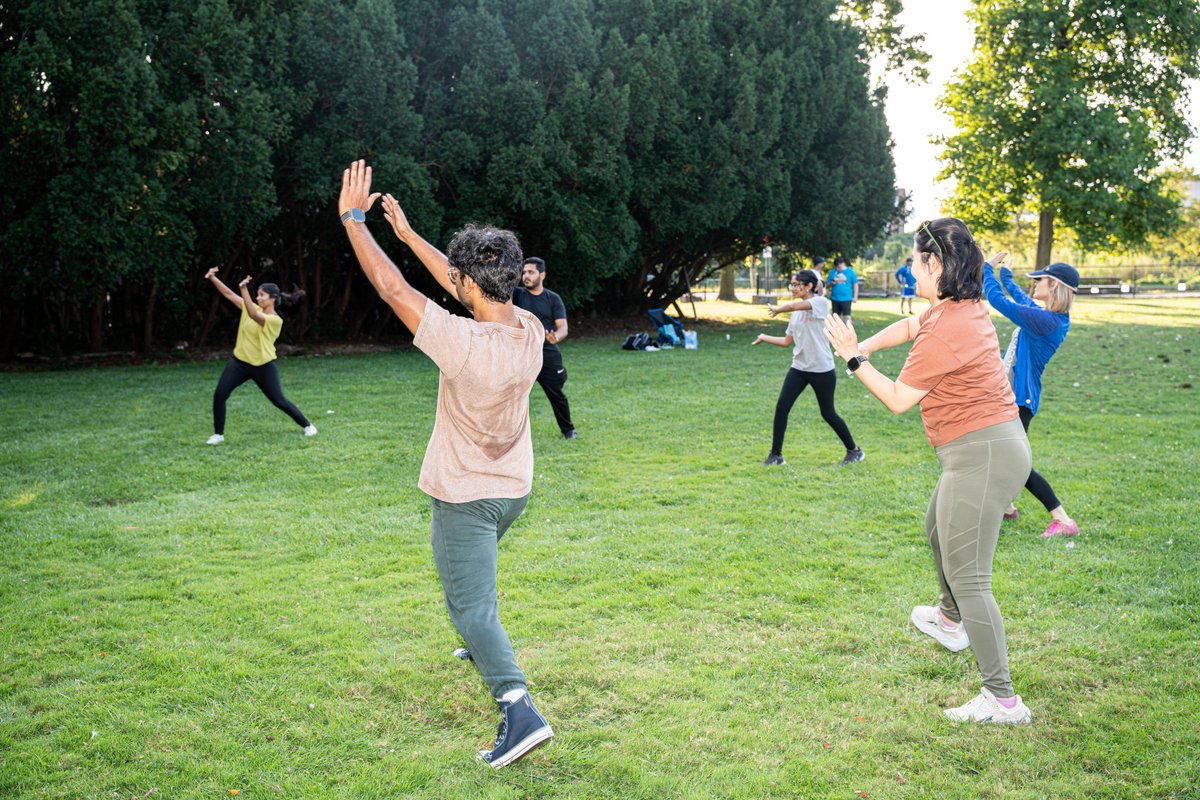 Join local businesses for these fun, free Cambridge Plays events. All are welcome!

8/16 | 10-11 AM: Tai Chi Under a Tree🌳
8/16 | 6-7 PM: Chibuzo Dunun’s Global African Soundscape🪇 
8/20 | 5:30-8 PM: Community Dye Bath 👚

Details at cambridgema.gov/plays.