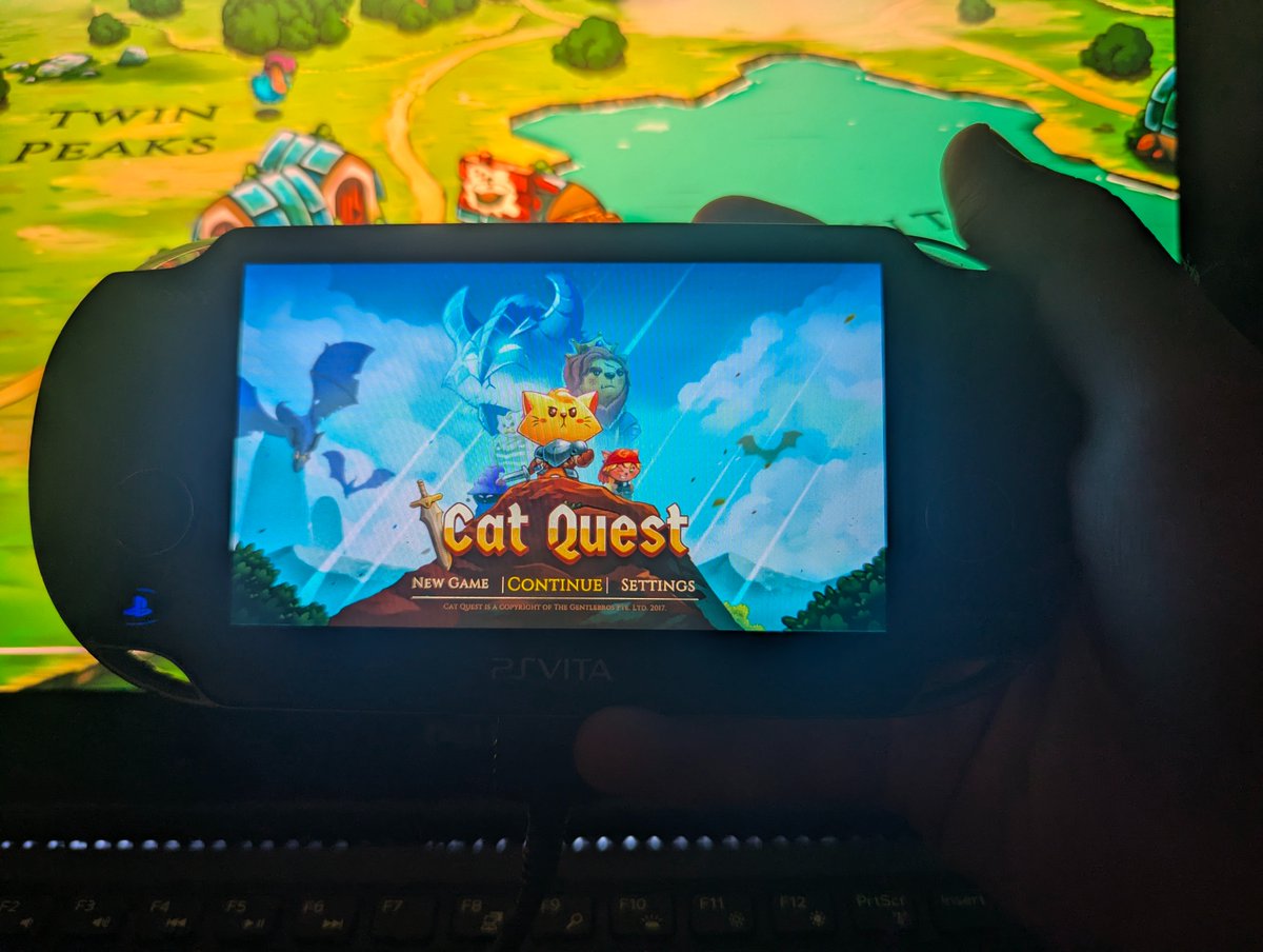 Port of Cat Quest is out for Ps Vita!

Github Page: github.com/PatnosDD/Cat-Q…

<a href="/TheGentlebros/">Cat Quest III is out NOW!</a>  collab when