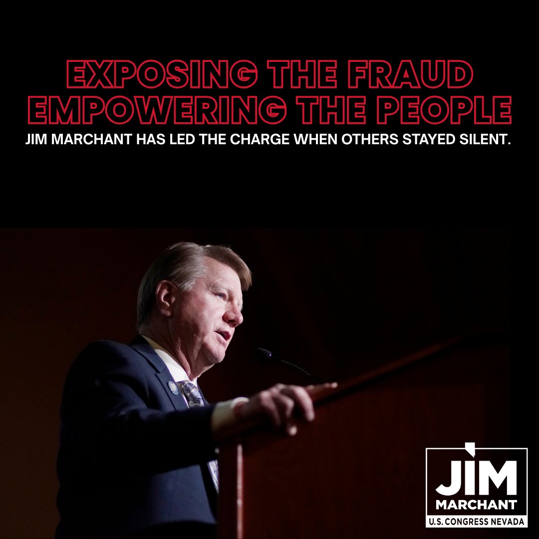 Jim Marchant for Secretary of State of Nevada tweet media
