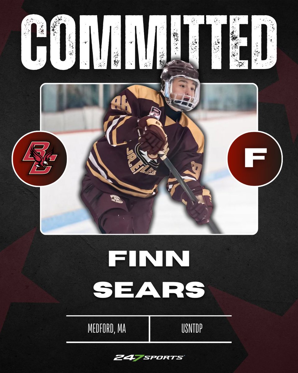 contecast's tweet image. 4⭐ forward Finn Sears is stayin' local 🏡

Sears is @usahockeyntdp bound following his time with the @bostonjreagles 🇺🇸🏒

#forbostonalways🦅