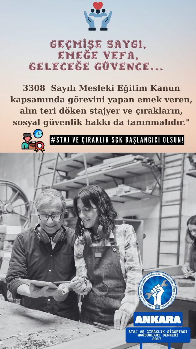 ANKARA STAJ ÇIRAKLIK DERNEĞİ (@ankstajcirak) on Twitter photo 4A tescilimiz çalışma hayatımızın başlangıcı olmalıdır...!
<a href="/RTErdogan/">Recep Tayyip Erdoğan</a>
<a href="/dbdevletbahceli/">Devlet Bahçeli</a>
<a href="/Mustafa_Destici/">Mustafa Destici</a>
<a href="/_cevdetyilmaz/">Cevdet Yılmaz</a>
<a href="/zorlu77/">Prof.Dr.Kürşad ZORLU</a>
<a href="/isikhanvedat/">Prof. Dr. Vedat Işıkhan</a>
<a href="/memetsimsek/">Mehmet Simsek</a>
<a href="/yilmaztunc/">Yılmaz TUNÇ</a>
<a href="/MahinurOzdemir/">Mahinur Özdemir Göktaş</a>
<a href="/aBayraktar1/">Alparslan Bayraktar</a>
<a href="/OA_BAK/">Dr. Osman Aşkın Bak</a>
<a href="/AliYerlikaya/">Ali Yerlikaya</a>
<a href="/MehmetNuriErsoy/">Mehmet Nuri Ersoy</a>
<a href="/Yusuf__Tekin/">Yusuf Tekin</a>
<a href="/drfahrettinkoca/">Dr. Fahrettin Koca</a>
<a href="/mfatihkacir/">Mehmet Fatih KACIR</a> 4A tescilimiz çalışma hayatımızın başlangıcı olmalıdır...!
<a href="/RTErdogan/">Recep Tayyip Erdoğan</a>
<a href="/dbdevletbahceli/">Devlet Bahçeli</a>
<a href="/Mustafa_Destici/">Mustafa Destici</a>
<a href="/_cevdetyilmaz/">Cevdet Yılmaz</a>
<a href="/zorlu77/">Prof.Dr.Kürşad ZORLU</a>
<a href="/isikhanvedat/">Prof. Dr. Vedat Işıkhan</a>
<a href="/memetsimsek/">Mehmet Simsek</a>
<a href="/yilmaztunc/">Yılmaz TUNÇ</a>
<a href="/MahinurOzdemir/">Mahinur Özdemir Göktaş</a>
<a href="/aBayraktar1/">Alparslan Bayraktar</a>
<a href="/OA_BAK/">Dr. Osman Aşkın Bak</a>
<a href="/AliYerlikaya/">Ali Yerlikaya</a>
<a href="/MehmetNuriErsoy/">Mehmet Nuri Ersoy</a>
<a href="/Yusuf__Tekin/">Yusuf Tekin</a>
<a href="/drfahrettinkoca/">Dr. Fahrettin Koca</a>
<a href="/mfatihkacir/">Mehmet Fatih KACIR</a>