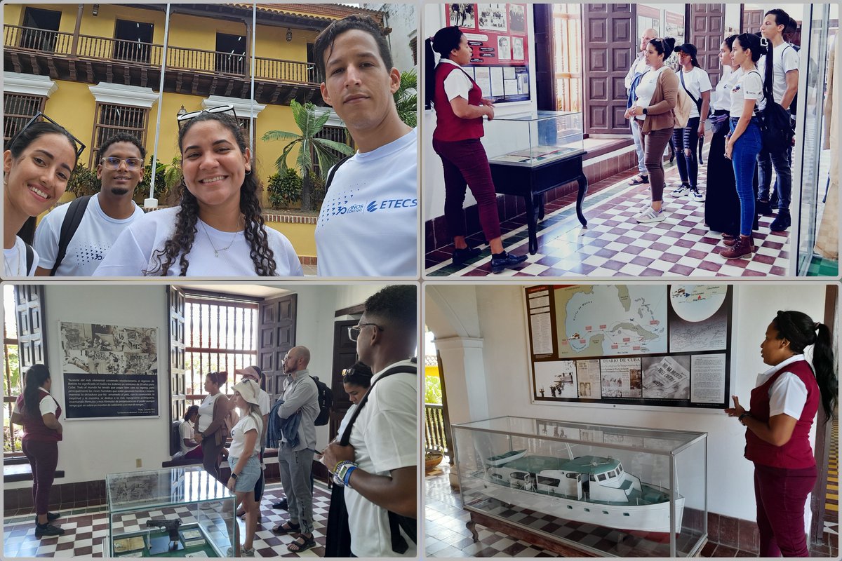 AnabeldeJessGm1's tweet photo. Visitamos el museo de la #Clandestinidad para seguir aprendiendo de #NuestraHistoria.
#SiempreJoven
#TenemosMemoria
#EtecsaConCuba
@ETECSAGranma @FonsecaOsmely @lahenz12943 @sergiodiasg @danier_valdes @ang https://t.co/orQgHuoaoH