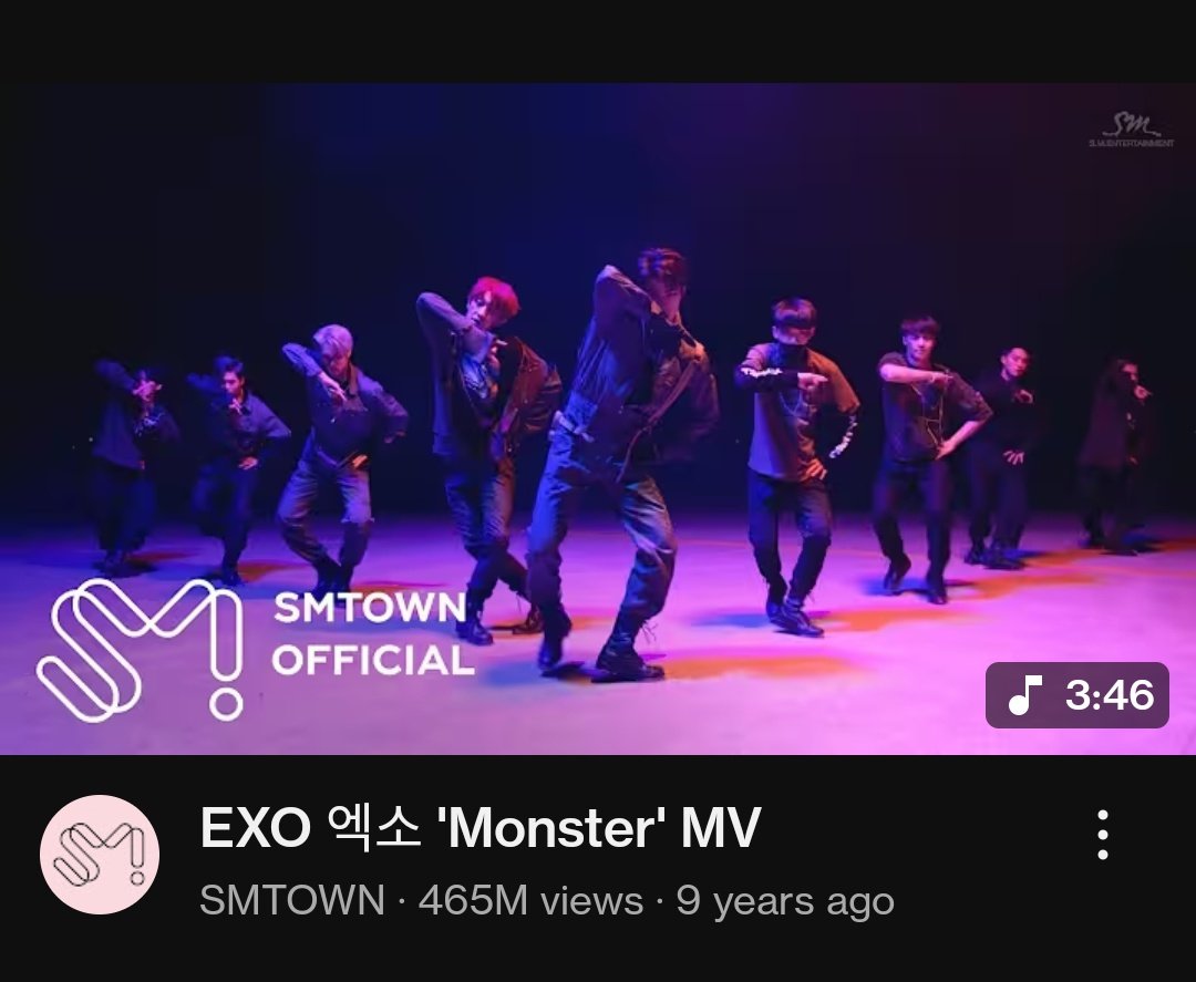 EXOBreakingNews's tweet photo. EXO "Monster" for 500 Million Views 🏆 

EXOLs let's try to hit another milestone before EXO makes their group comeback.Let's reach 500 Million for "Monster" &amp; surprise EXO before they surprise us🥳👑 Must RT &amp; Spread If You See This. #EXO @weareoneEXO

🔗https://t.co/gpQNRqvjkR https://t.co/T9EtGMpIT2