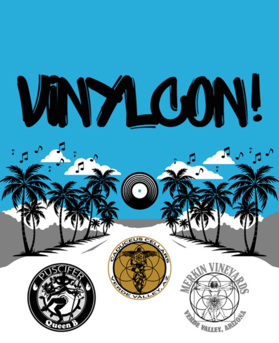caduceuscellars's tweet photo. Los Angeles! Come see us at VinylCon!, August 23-24. We’ll be there alongside Queen B Vinyl Café repping AZ wine and record stores. While you’re there, be sure to check out and support Women in Vinyl. Tickets on sale now: https://t.co/HOF1DjF6r8. Don’t miss it. #vinylcon #azwine https://t.co/5SvvRwIaoY