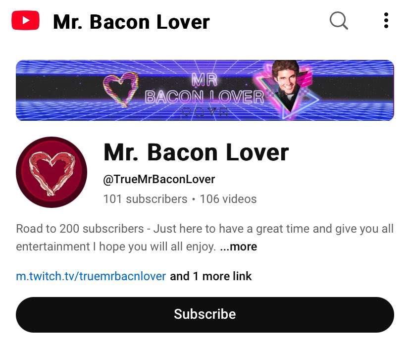 Mr. Bacon Lover 🥓 tweet media