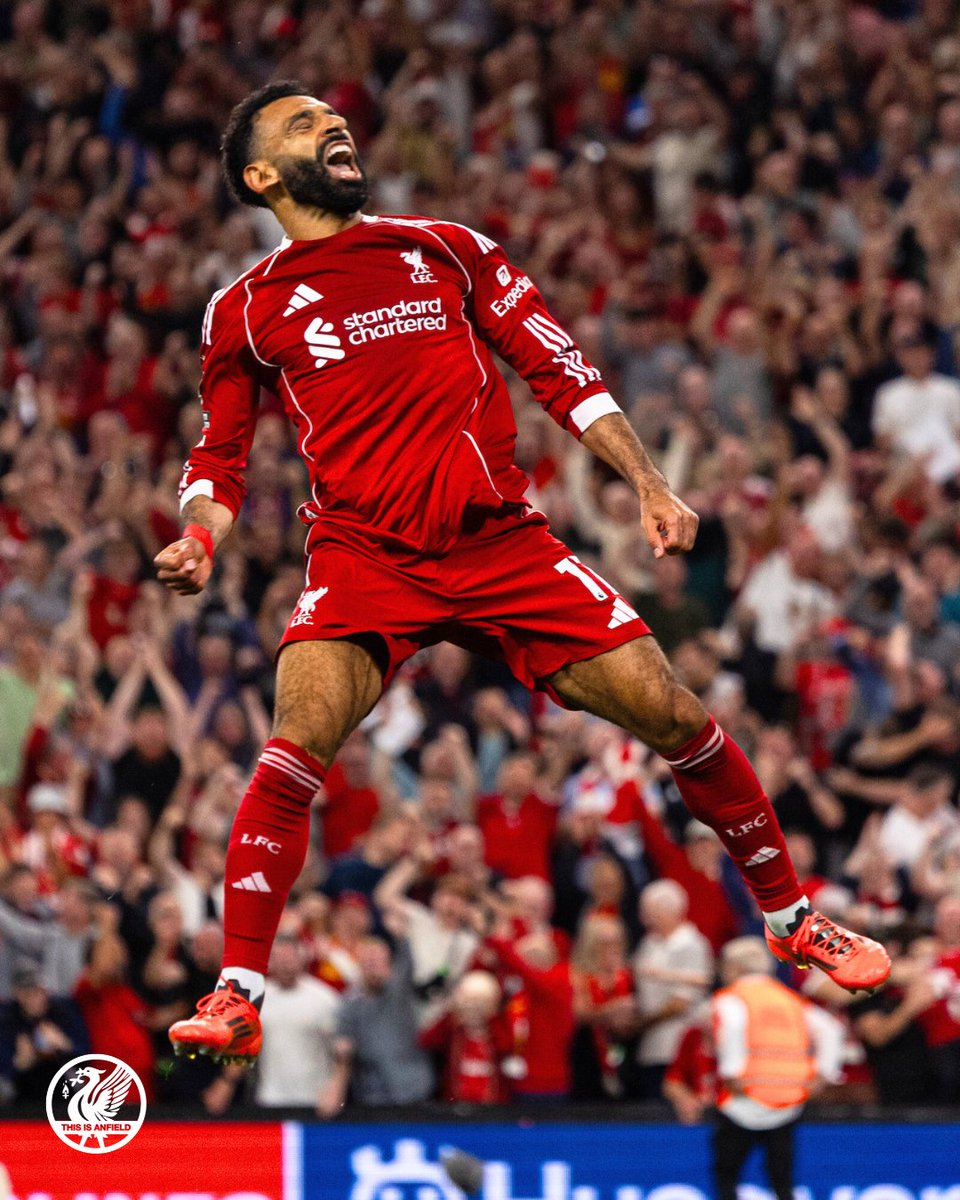 thisisanfield's tweet photo. Mohamed Salah ❤️ https://t.co/CgQQYfuAZ4