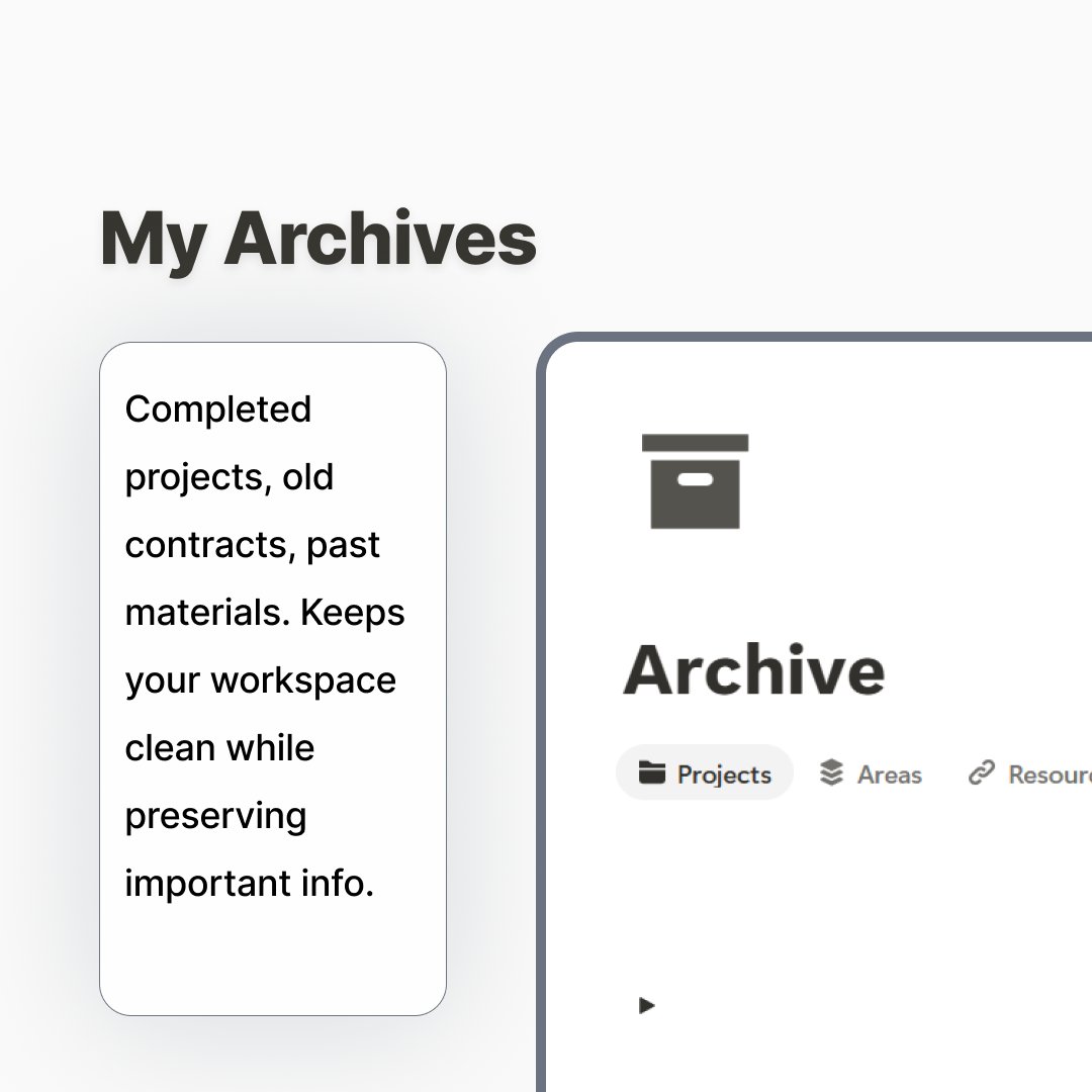 What's inside my PARA System 📁