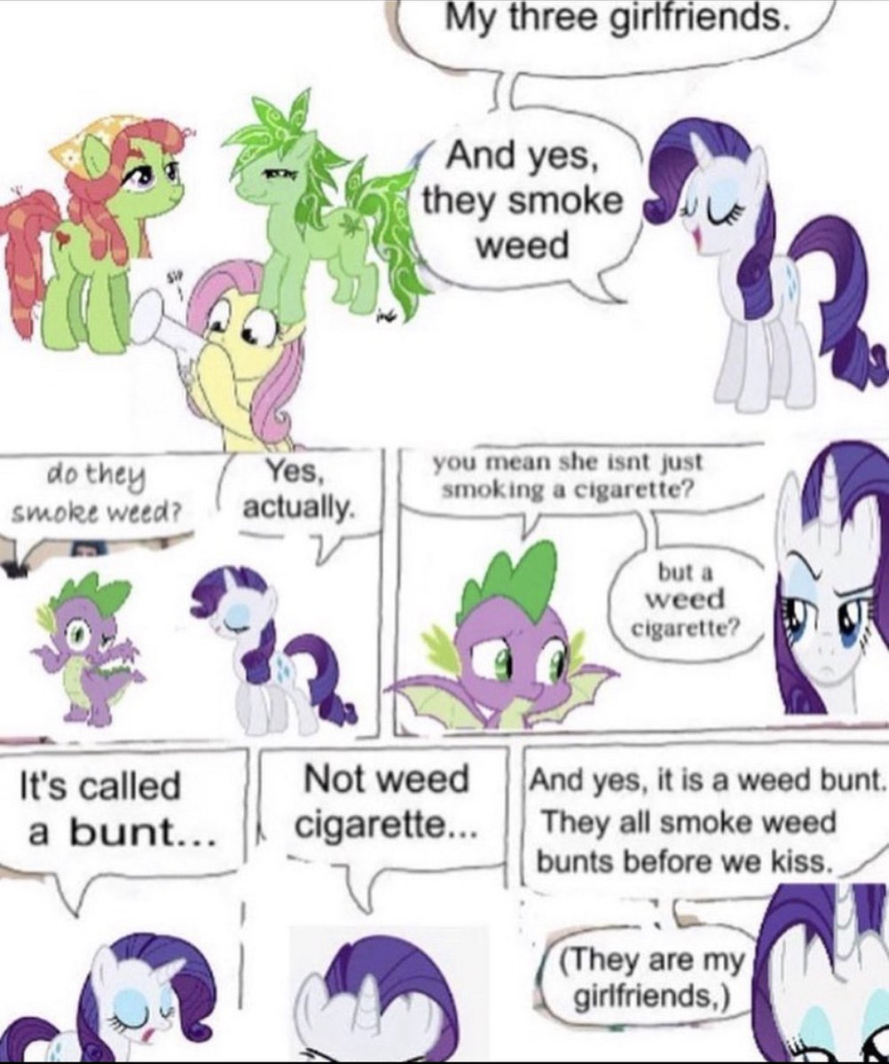 who wants to be rarity her 3 weed smoking girlfriends and spike with me for halloween