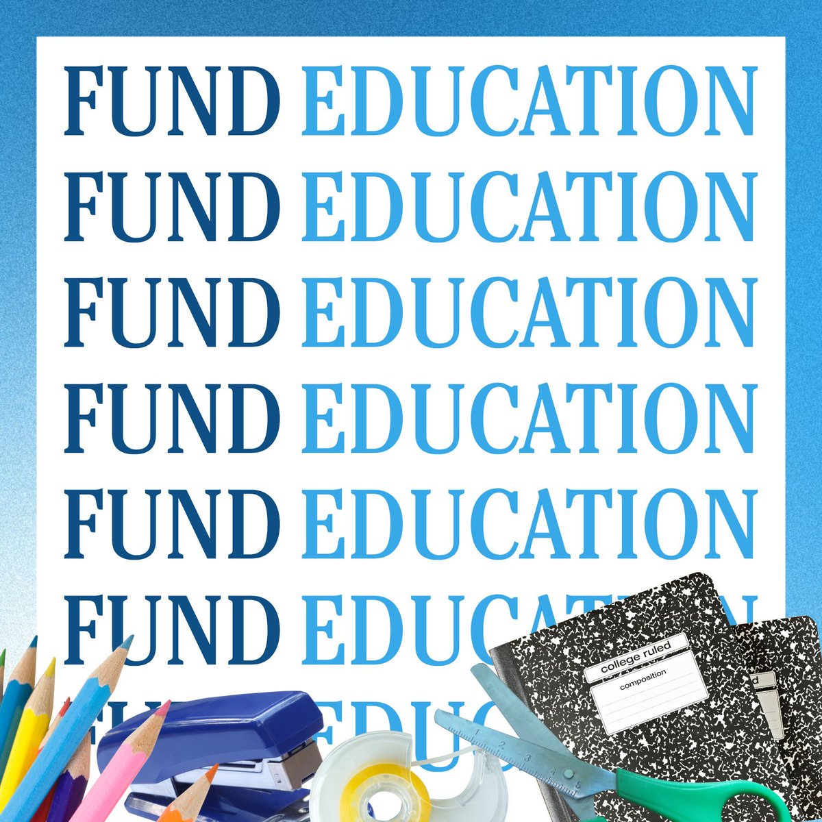 This back-to-school season, remember, Utah has one of the lowest per-pupil education funding rates in the nation. Instead of continually asking teachers to do more with less, we should fully fund our public education system.