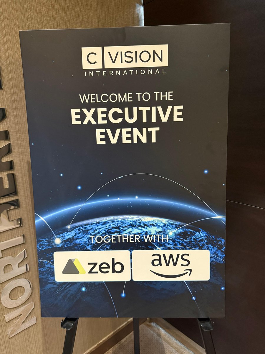C-Vision International (@cvisionintl) on Twitter photo Lunch, discussion and baseball at the Rogers Centre on Thursday to see the Blue Jays win over the Cubs.
The theme of the event was "Strategic Migration of AI Workloads to AWS: Building Scalable, Compliant, and Future-Ready Solutions."
#CVisionIntl #Zeb <a href="/awscloud/">Amazon Web Services</a> #AWS Lunch, discussion and baseball at the Rogers Centre on Thursday to see the Blue Jays win over the Cubs.
The theme of the event was "Strategic Migration of AI Workloads to AWS: Building Scalable, Compliant, and Future-Ready Solutions."
#CVisionIntl #Zeb <a href="/awscloud/">Amazon Web Services</a> #AWS