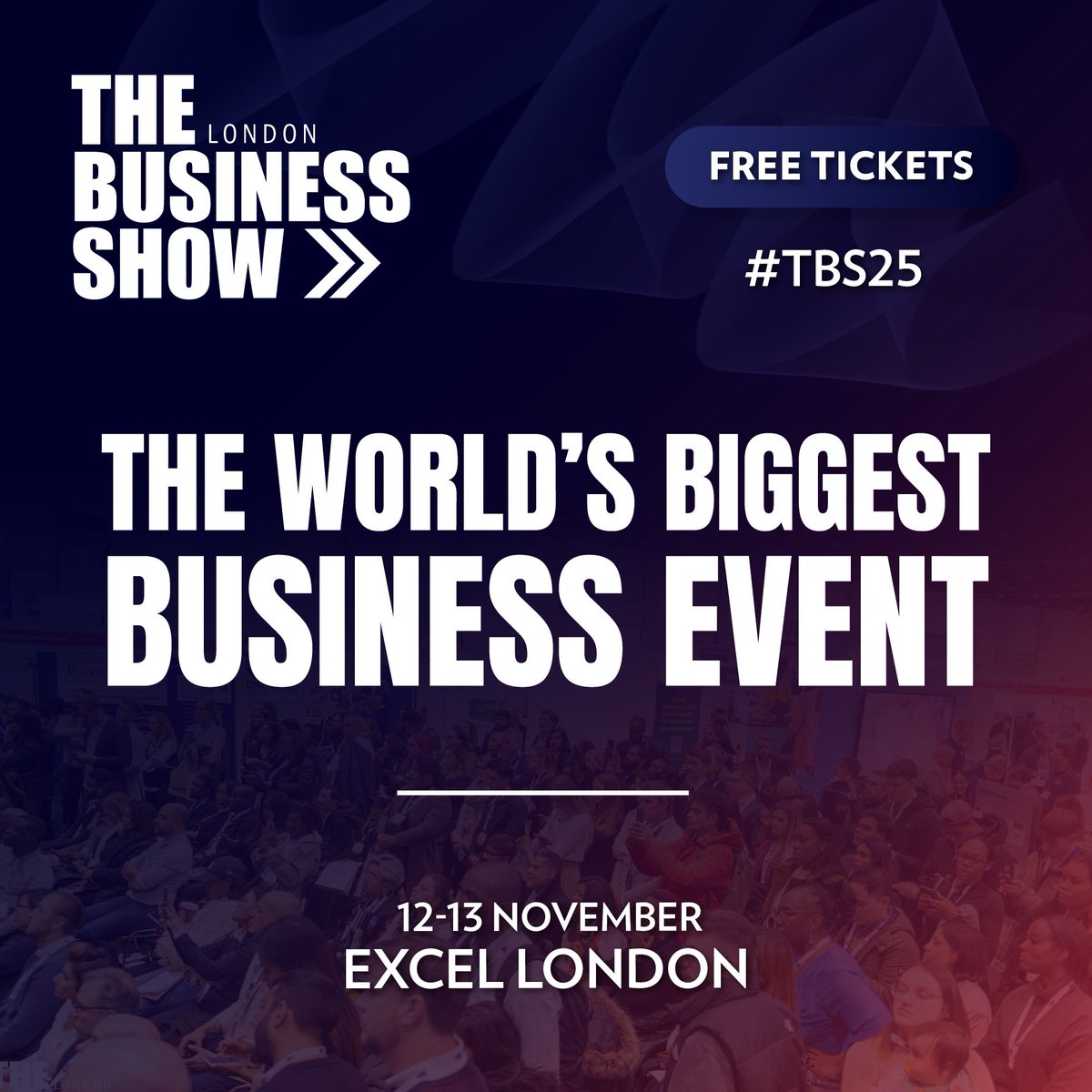 CDPInstitute's tweet photo. We are pleased to confirm our official partnership with the world’s largest business show: @TheBusinessShow this November 2025.
Secure your free ticket: https://t.co/H5InbyLbu5 
#TheBusinessShow #SmallBusinessGrowth #SMEs #FreeEntry #BusinessEvents https://t.co/sqZd9vf3jC