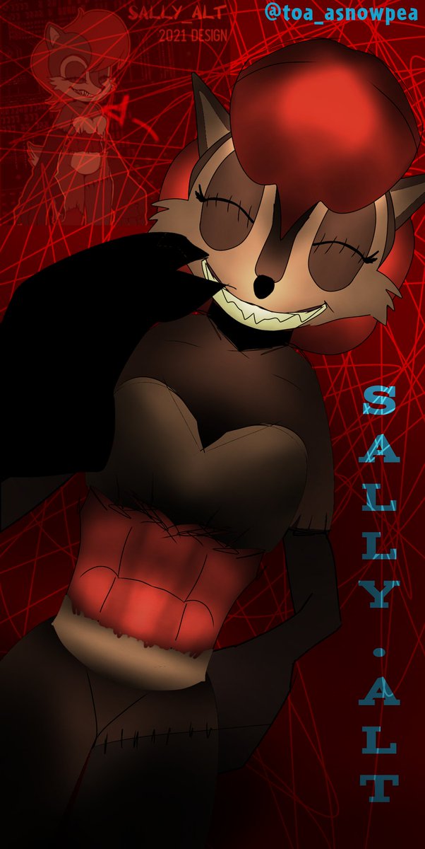Toa_asnowpea's tweet photo. “Sally.alt!Art by me!
She is so cool:}”
Tags(ignore):
#Sonic #sonicexe #Sally #sallyacorn #sallyalt #fanart #creepypasta #exe #horror https://t.co/RsEPSl4ILG