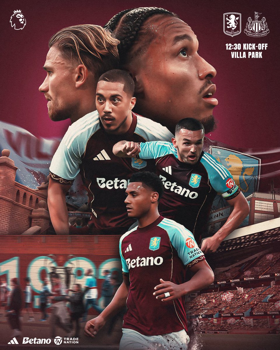 AVFCOfficial's tweet photo. We've been waiting for this one — IT'S MATCHDAY AT VILLA PARKKKK 👊🏠 https://t.co/i0jTSOMTMH