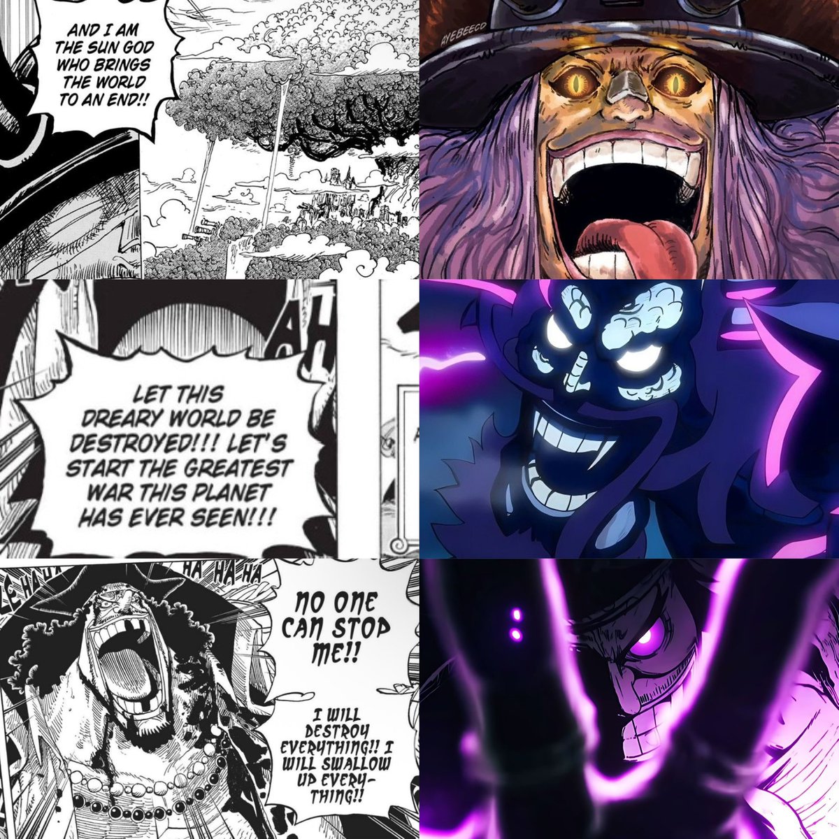 Xebec created monsters 😭😭