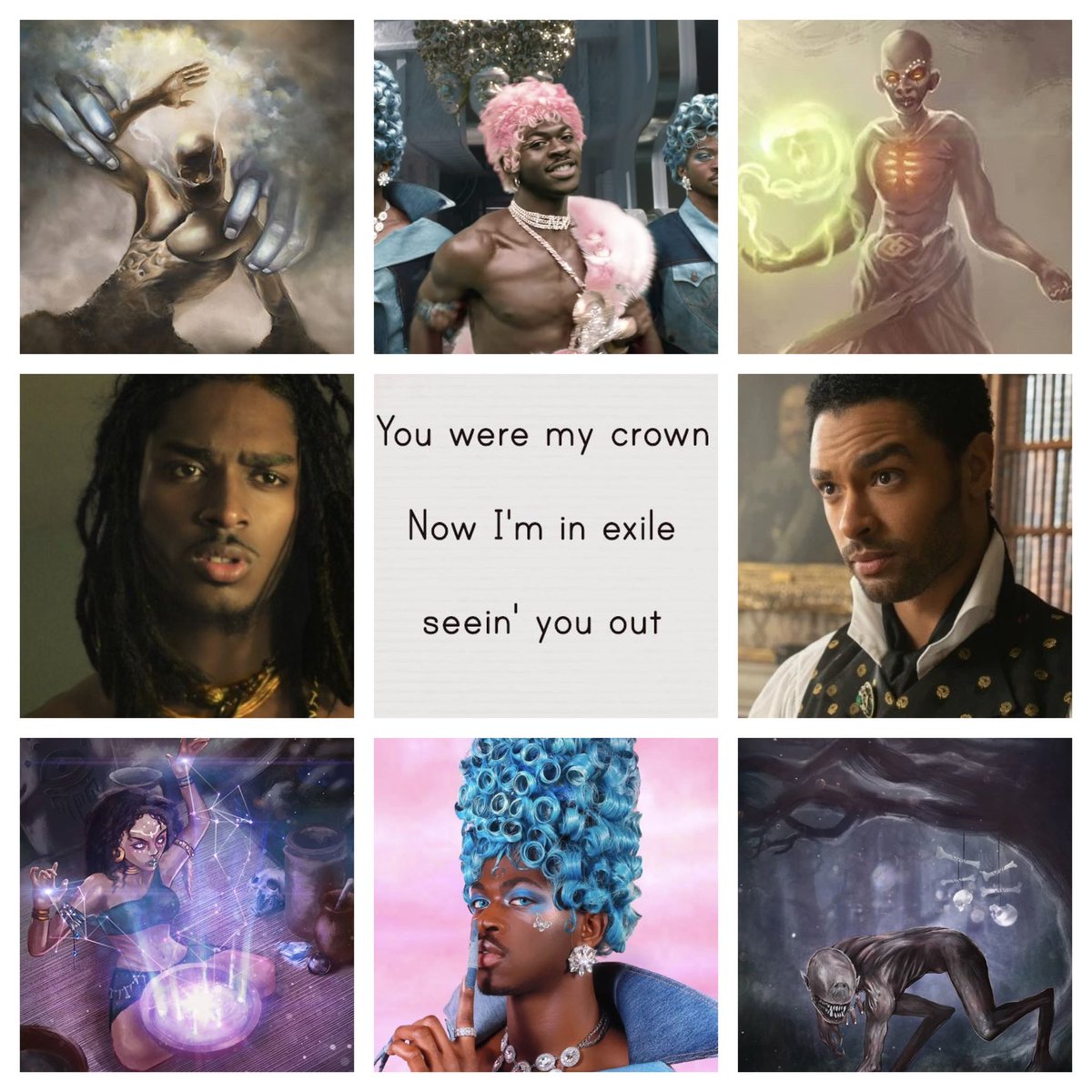 THE SONG OF ACHILLES x HUNGER GAMES

Inspired by Central Africa's Underworld of Kalunga

A boy with blood magic must compete in a deadly competition to save his mom's soul from the Underworld, but his growing love for the Prince threatens to destroy the kingdom

#QueerPit #Vague