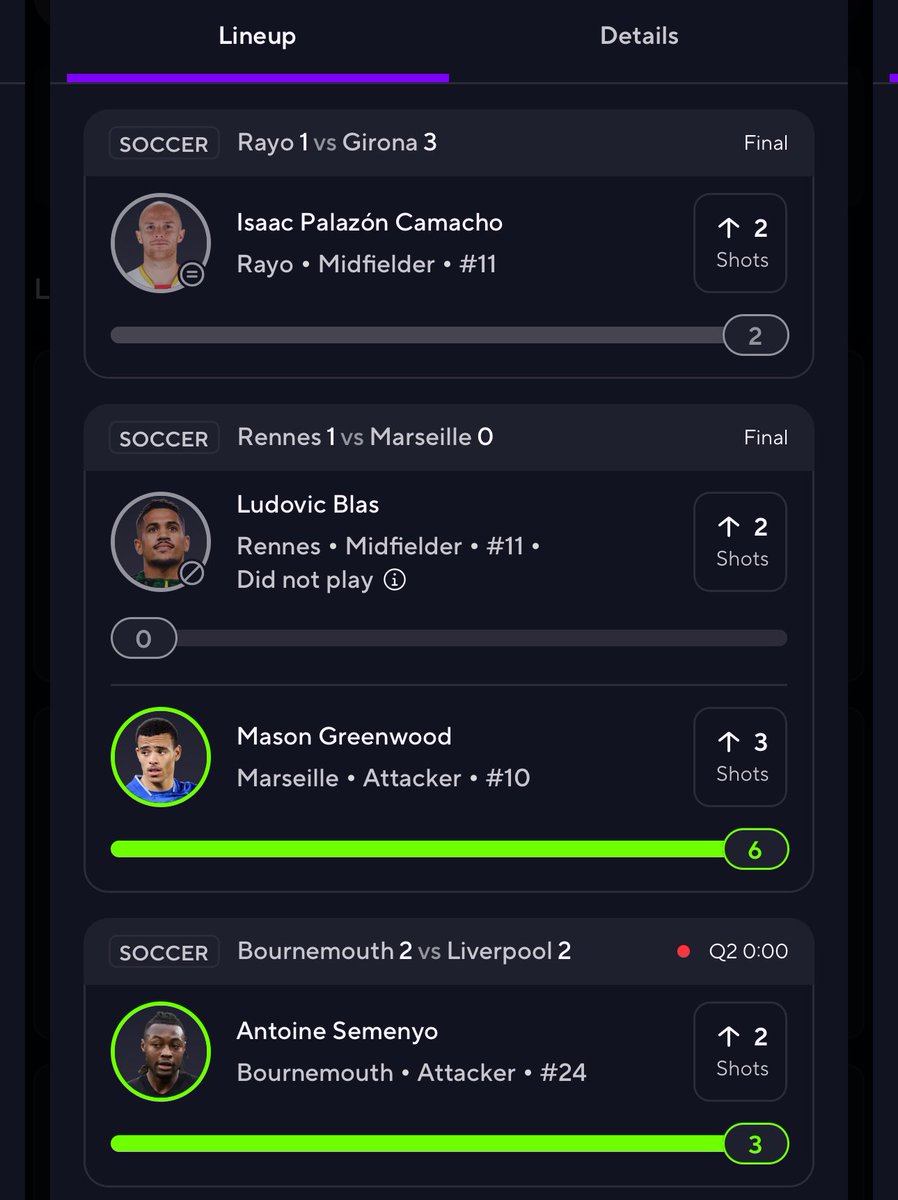First day leagues are back and we sweep! 🍀🍀Join up to not miss out a single play this season link in bio ❤️. You won’t regret it ❤️ #PrizePicks #PrizePicksSoccer #PremierLeague