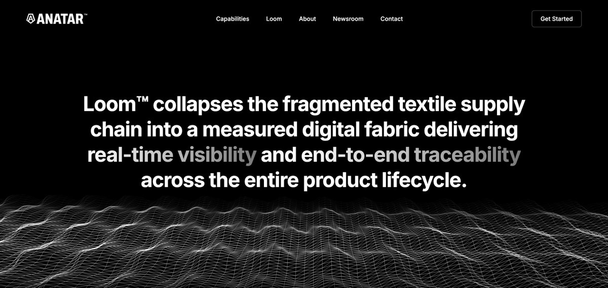 Today, we’re taking a major step forward in combating fragmentation in textile supply chains with the announcement of Loom: Anatar’s AI-powered family of systems for real-time visibility and end-to-end traceability across the product lifecycle.

Together with Anatar's automated