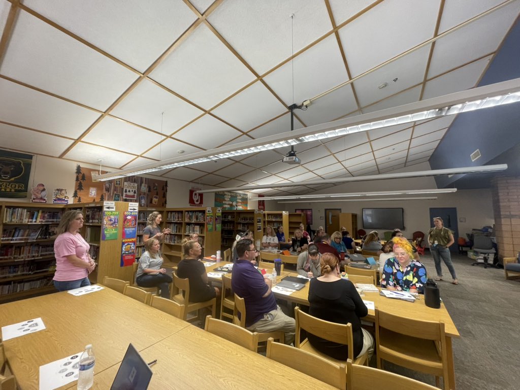 Mirage teachers are hard at work learning about routines and procedures this afternoon. Our coaches, Mrs. Gross, Mrs. Scaminaci, and Ms. Shippy are leading the PD, so that we’re well equipped to set our students up for an outstanding school year.